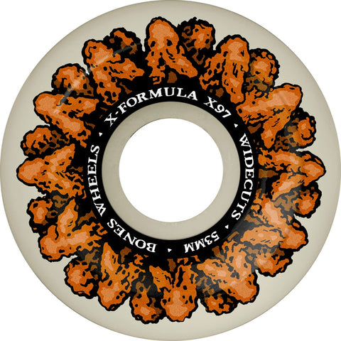 BONES X-FORMULA WINGIN IT V6 WIDECUT 53MM 97A (Set of 4)