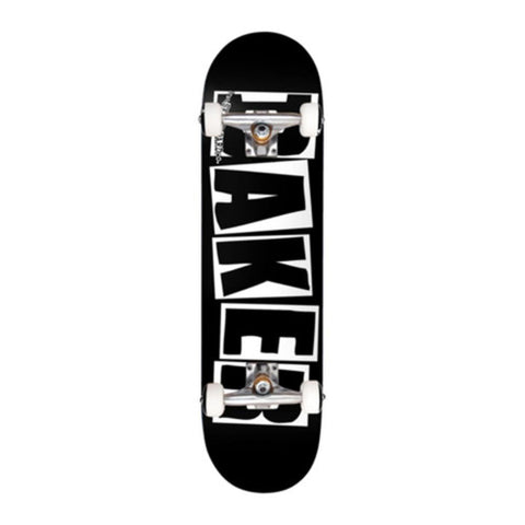 Baker Complete Logo Black/White Assembled - 8.5