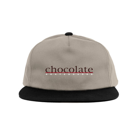CHOCOLATE BAR 5 PANEL HAT CREAM