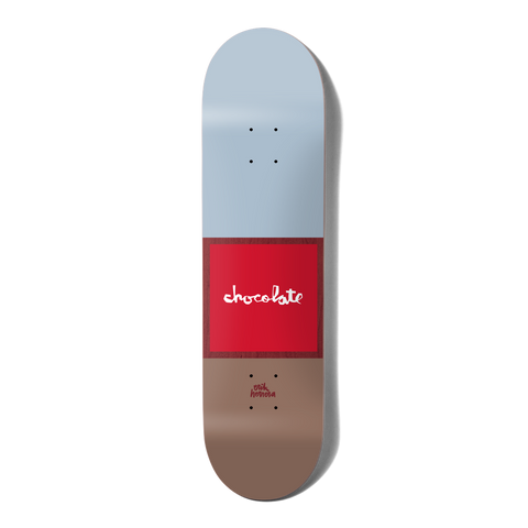 CHOCOLATE HERRERA RED SQUARE DECK 8.5