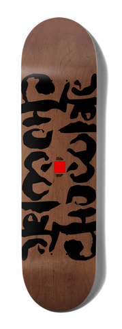 CHOCOLATE ROBERTS INK BLOT BROWN STAIN TWIN TAIL DECK 8.5