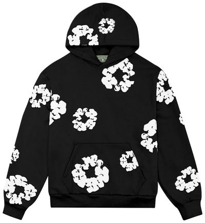 Denim Tears The Cotton Wreath Sweatshirt 'BLACK'