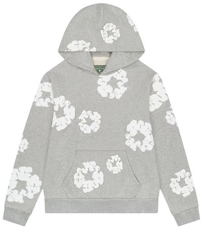 Denim Tears The Cotton Wreath Sweatshirt 'Grey' 'Grey MEDIUM