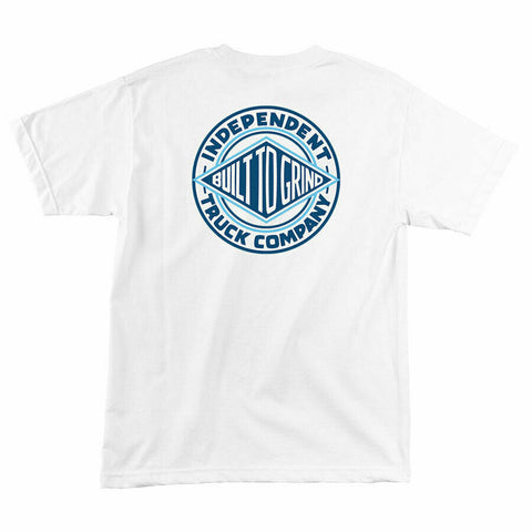 INDEPENDENT TRUCKS SUMMIT TSHIRT -WHITE