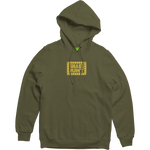 Shake Junt Box Logo Hoodie - ARMY GREEN