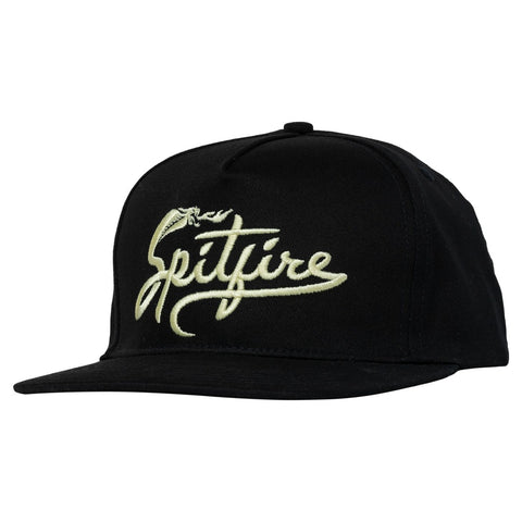 SPITFIRE SNAKE CLASSIC SNAPBACK HAT BLACK