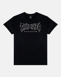 THRASHER METAL BLACK SS TSHIRT