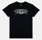 THRASHER X ANTI-HERO MAG BANNER BLACK SS TSHIRT
