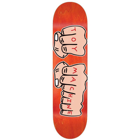 TOY MACHINE TEAM FISTS DECK 8.50