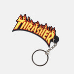 THRASHER MAGAZINE - FLAME LOGO KEYCHAIN