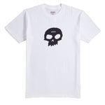 ZERO SINGLE SKULL WHITE TSHIRT
