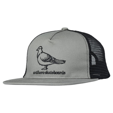 Antihero Basic Eagle Snapback Hat - Silver/ Black