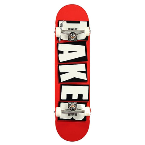 Baker Complete Logo Red/White Assembled - 8.0