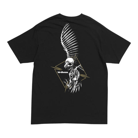 Birdhouse Full Skull T Shirt - BLK