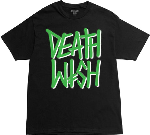 DEATHWISH - Death Stack Tee Black/Green
