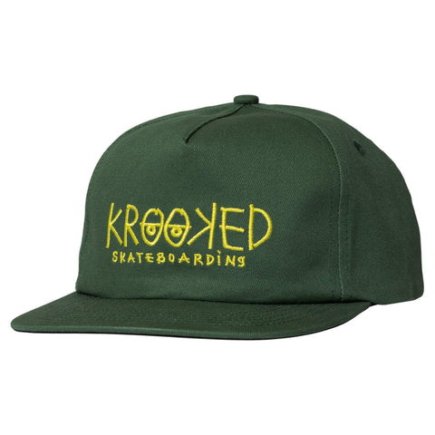 KROOKED EYES SNAPBACK OLIVE