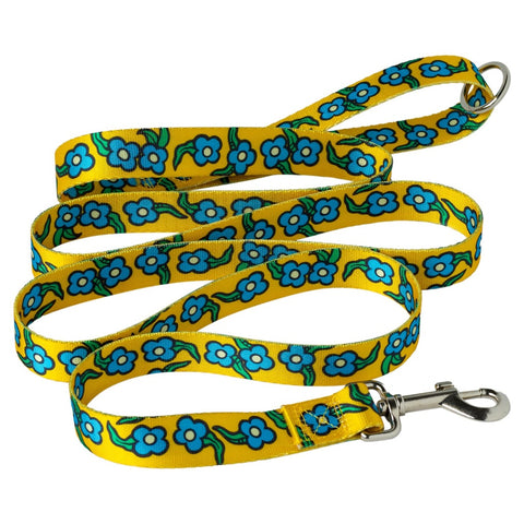 KROOKED FLOWERS DOG LEASH