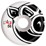 PIG HEAD C-LINE NATURAL 56MM 101A (Set of 4)