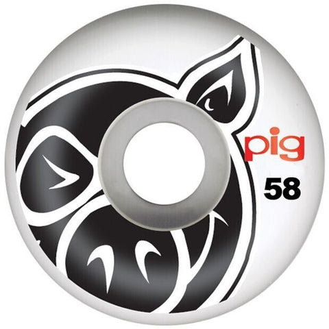 PIG HEAD C-LINE NATURAL 58MM 101A (Set of 4)