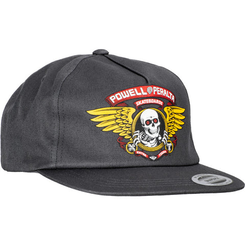 Powell Peralta Winged Ripper Hat Grey