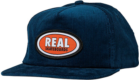 Real Oval Snapback - BLUE
