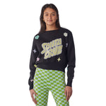 Santa Cruz Bubble SC Women's Crop Sweater - Black