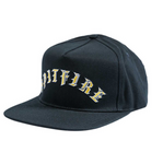 Spitfire Arch Snapback - BLK/GLD