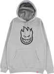 SPITFIRE BIGHEAD HEATHER HOODIE GREY/BLK