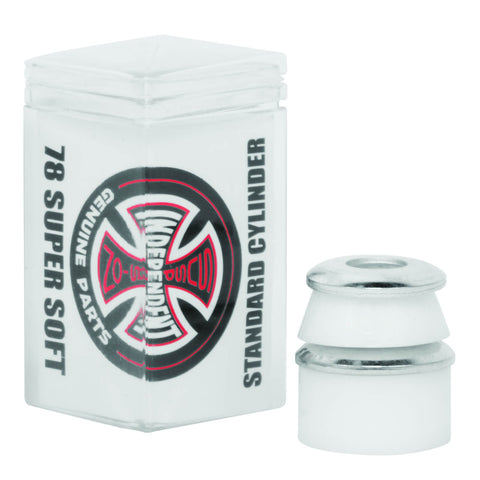 Independent Standard Cylinder Cushions White