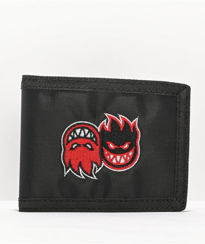SPITFIRE ETERNAL BI-FOLD WALLET BLK/RED