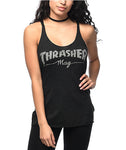 Thrasher Mag Logo Women's Black Tank Top