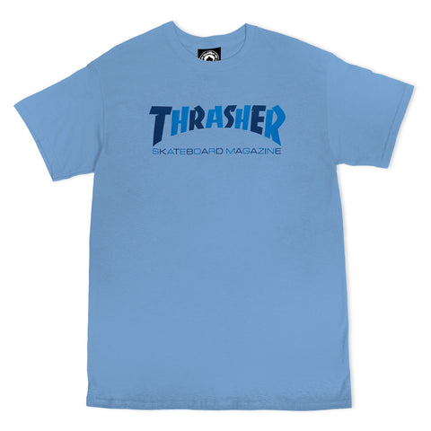 Thrasher Checkers T-Shirt (Carolina Blue)