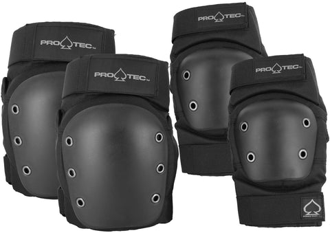 PROTEC STREET KNEE & ELBOW SKATE PAD SET
