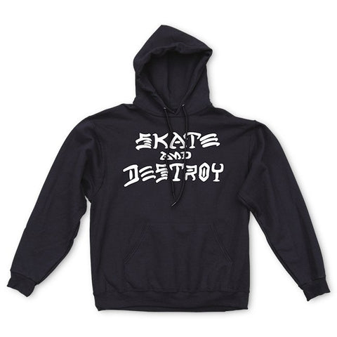 Thrasher Skate And Destroy Hoodie (Black)