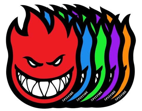 Spitfire Fireball Sticker - XL 24 x 20"