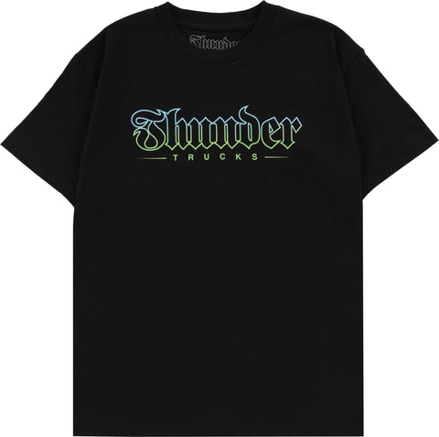 THUNDER GRADIENT SCRIPT T-SHIRT